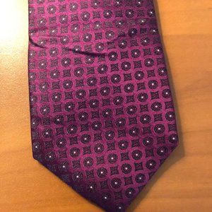 Calvin Klein Burgundy Dress Tie